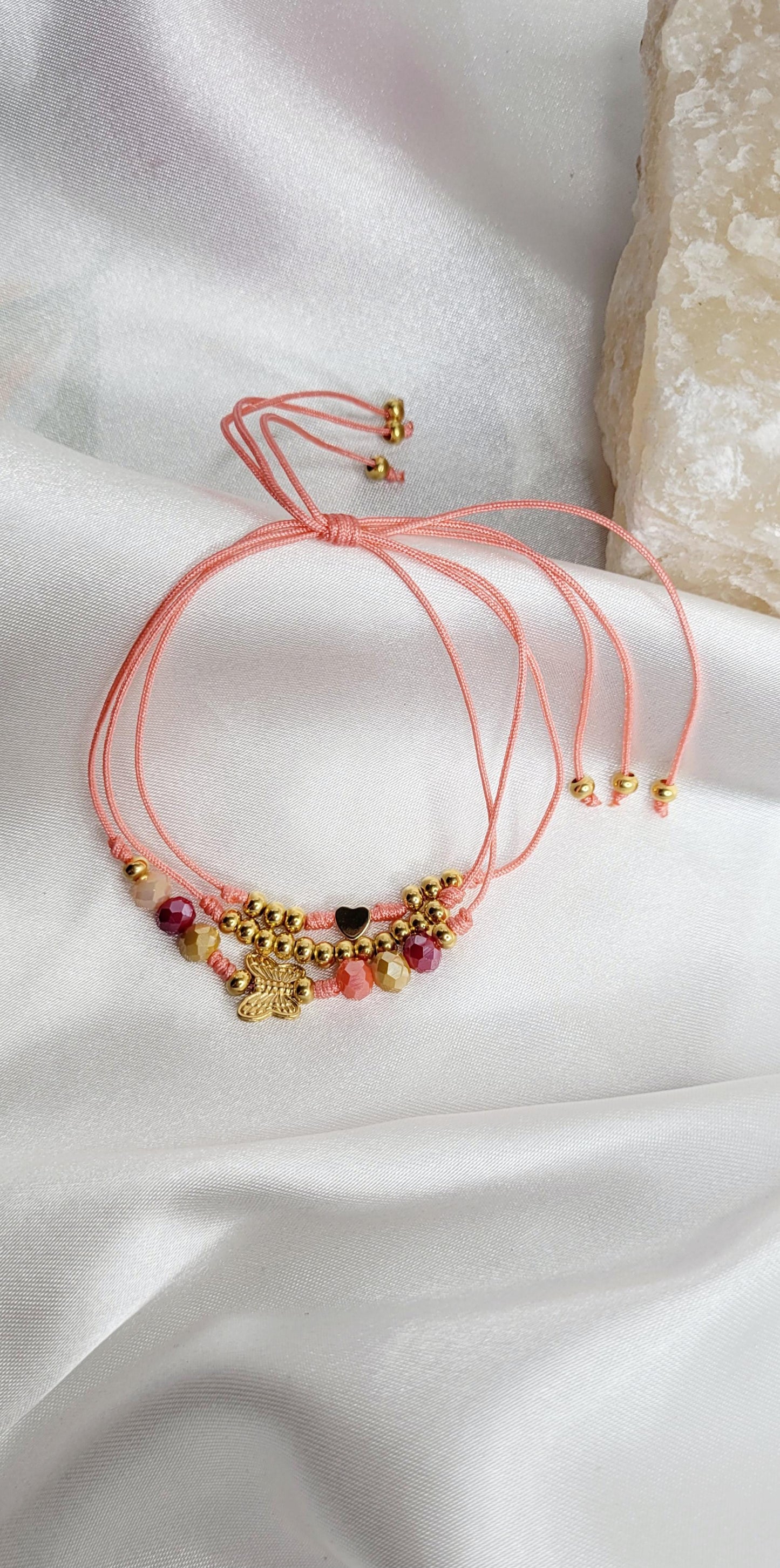 Triple Thread Butterfly Bracelet