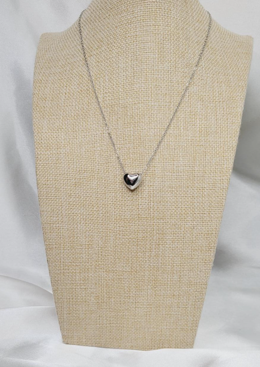 Silver Heart Necklace