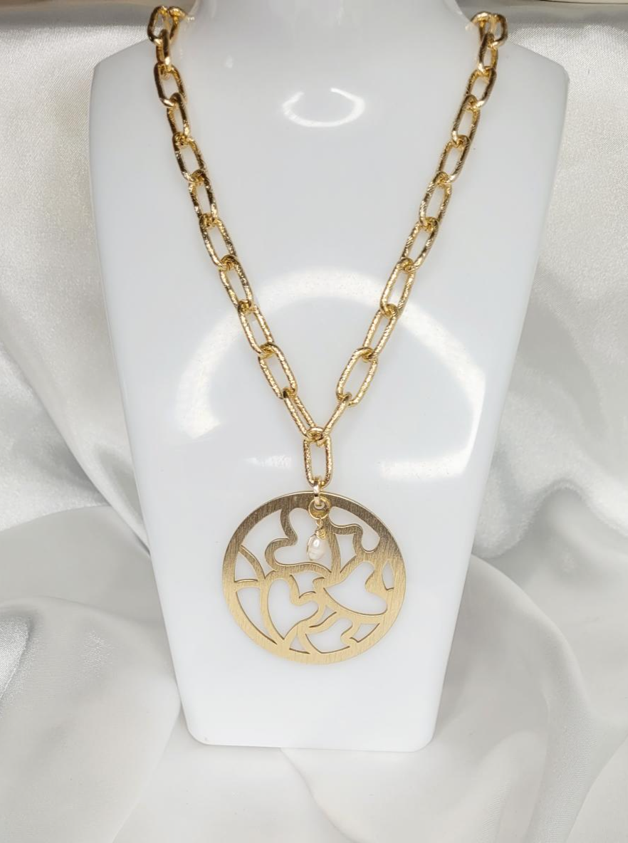 Golden Heart Necklace