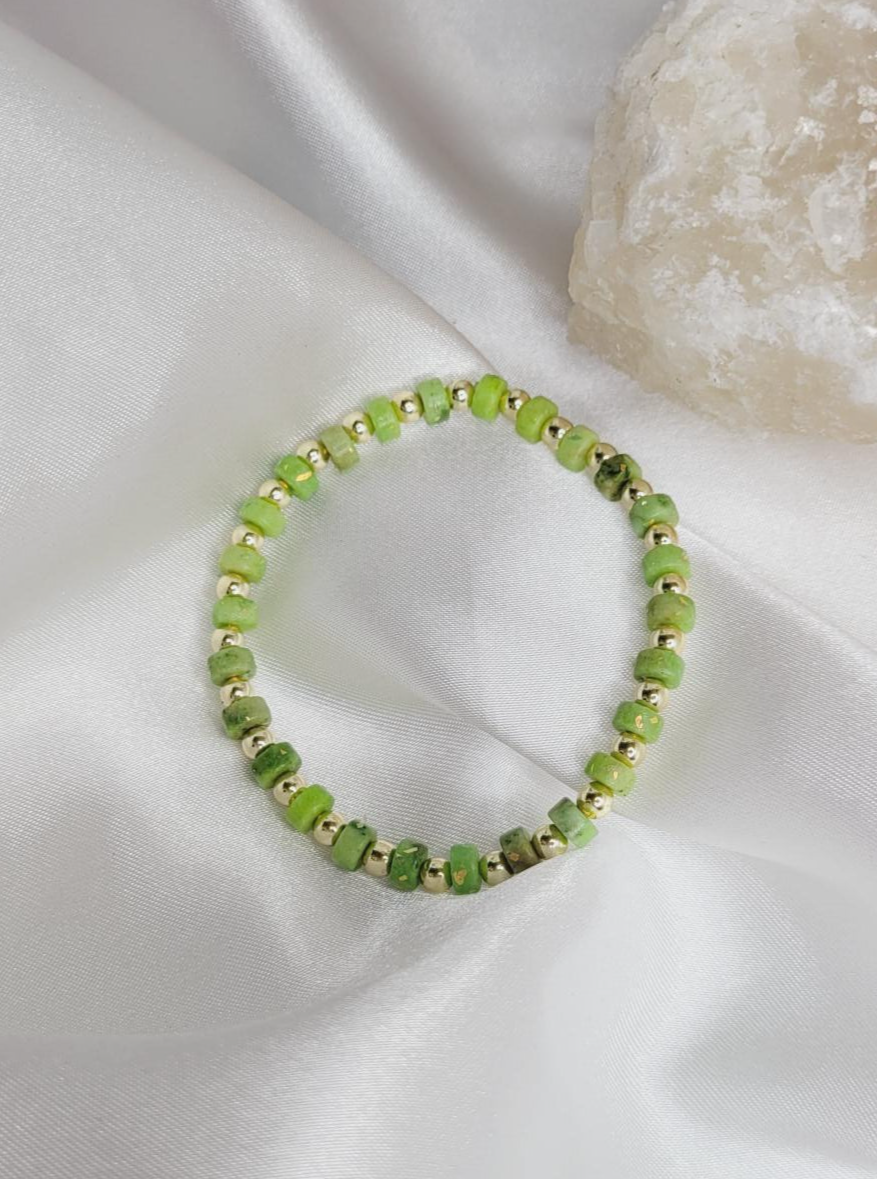 Lovely Green Bracelet Set